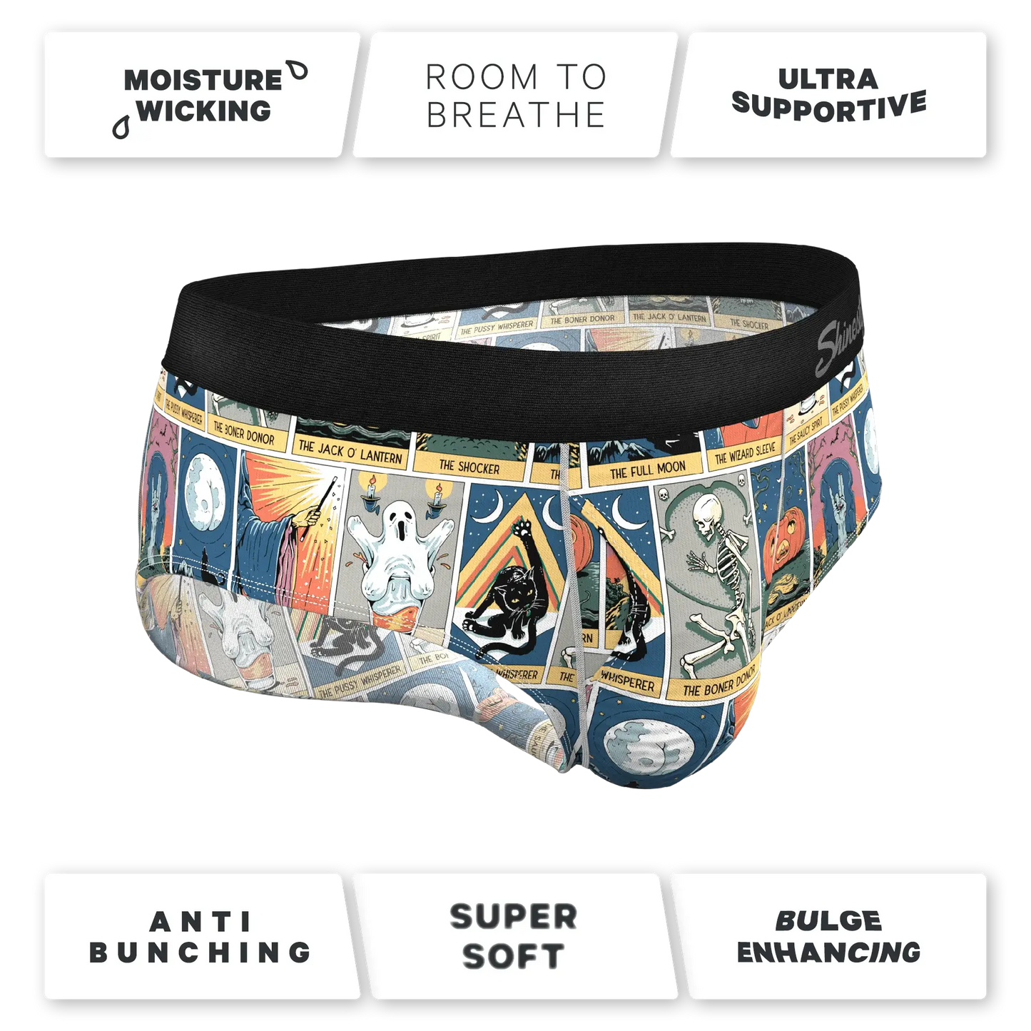The Taboo | Tarot Cards Ball Hammock® Pouch Underwear Briefs - Shinesty - Flyclothing LLC