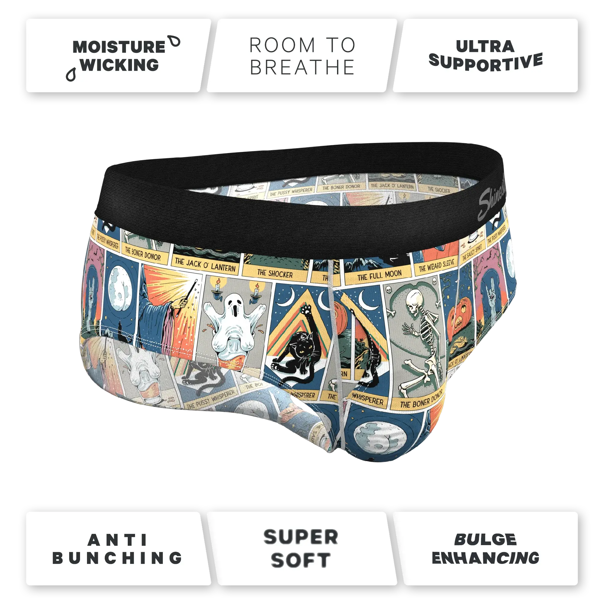 The Taboo | Tarot Cards Ball Hammock® Pouch Underwear Briefs - Shinesty - Flyclothing LLC