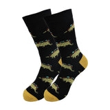 Tacosaurus Socks - Comfy Cotton for Men & Women - Real Sic - Flyclothing LLC