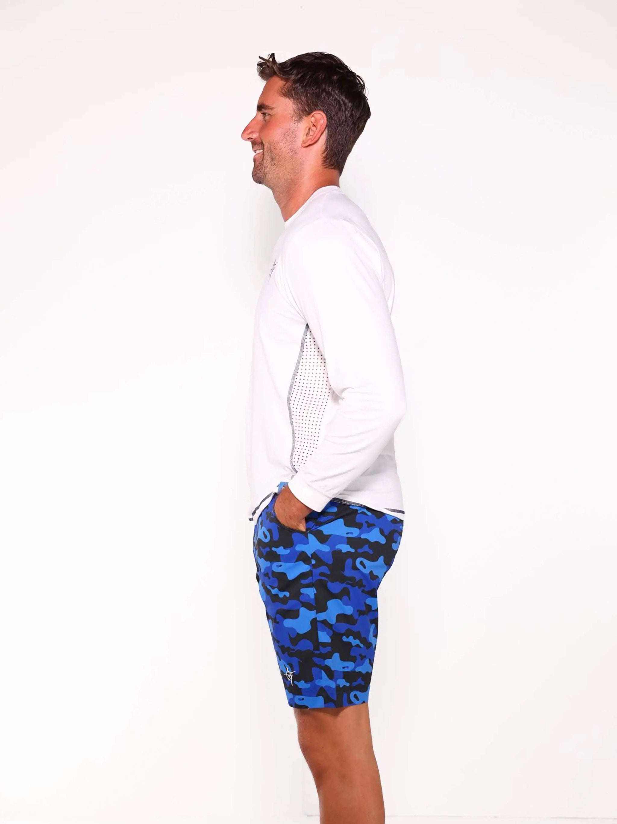 NautiFlex Performance Tee - White Water Life - Flyclothing LLC