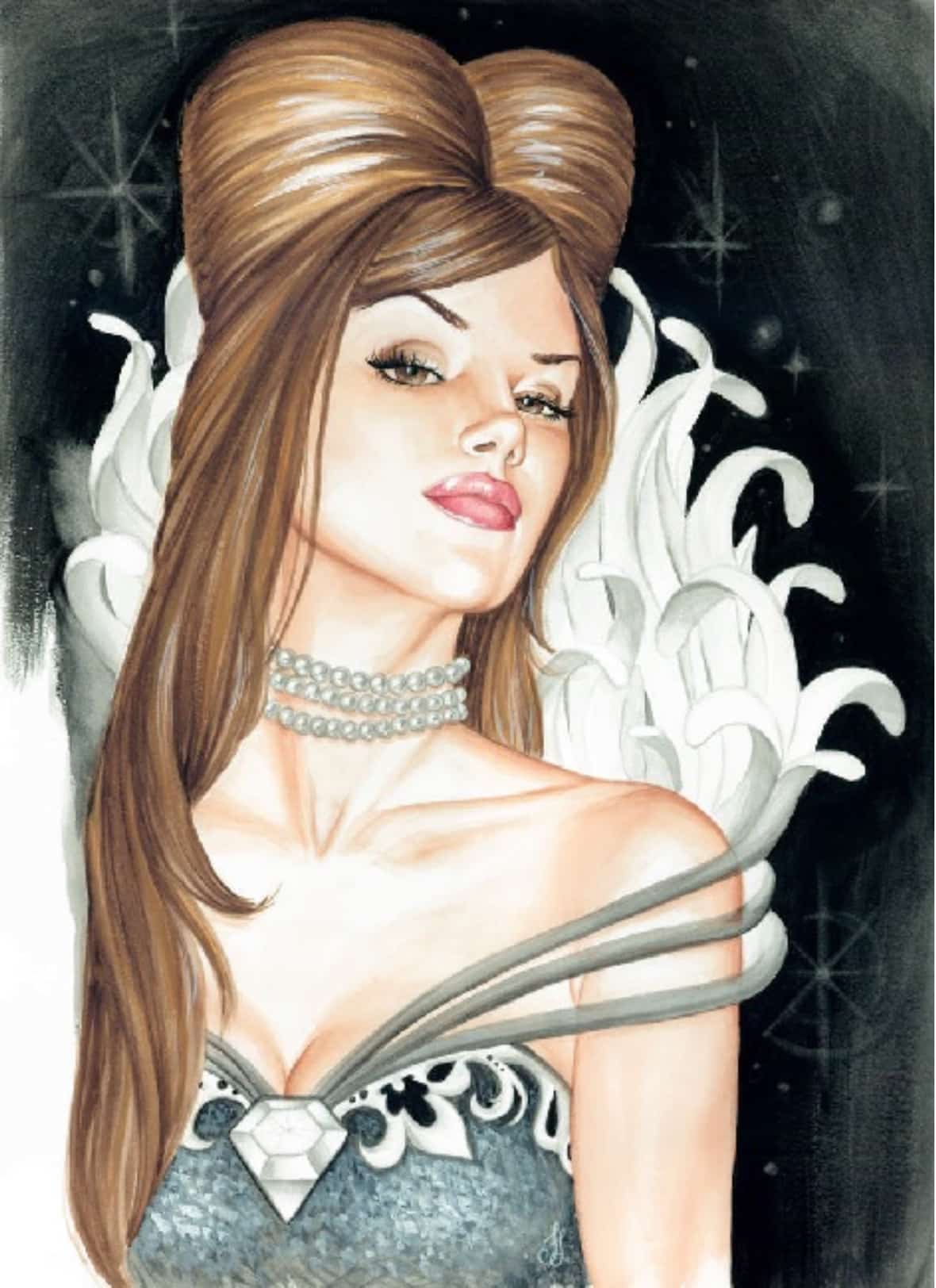 Black Market Art Company Tail Feather Print - Black Market Art Company - Flyclothing LLC