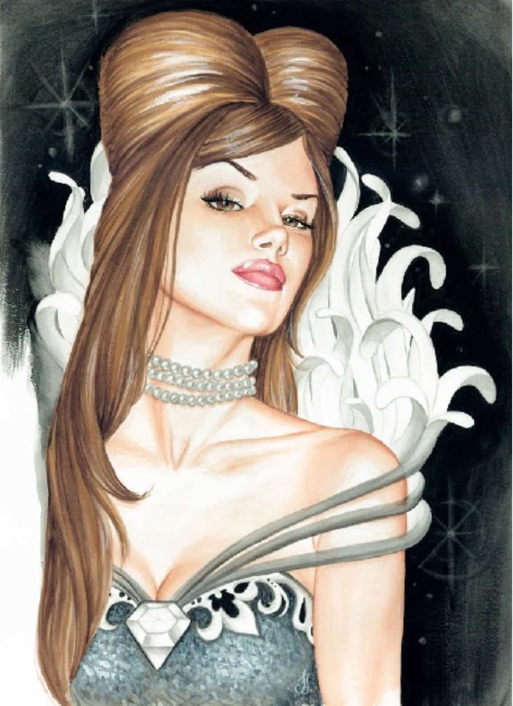 Black Market Art Company Tail Feather Print