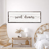 Sweet Dreams Sign III - Tailored Canvases - Flyclothing LLC