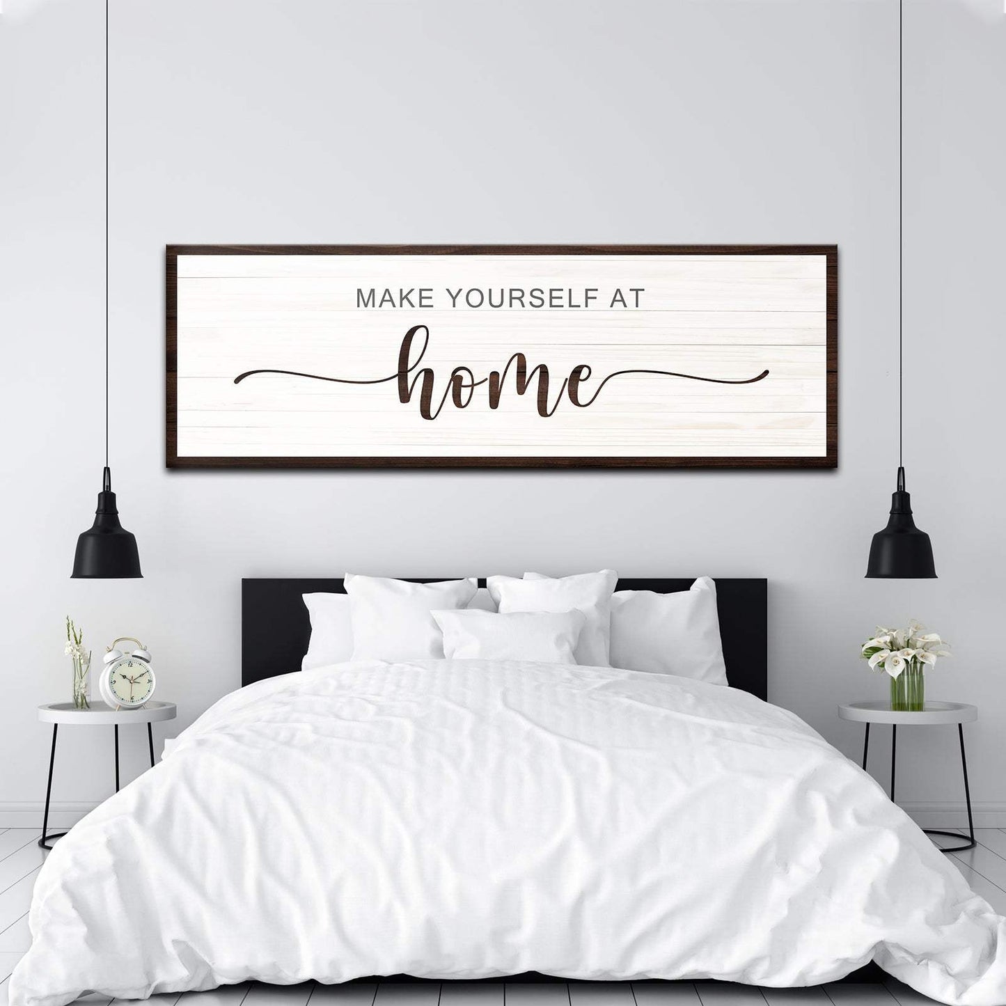 Make Yourself At Home Sign III - Tailored Canvases - Flyclothing LLC