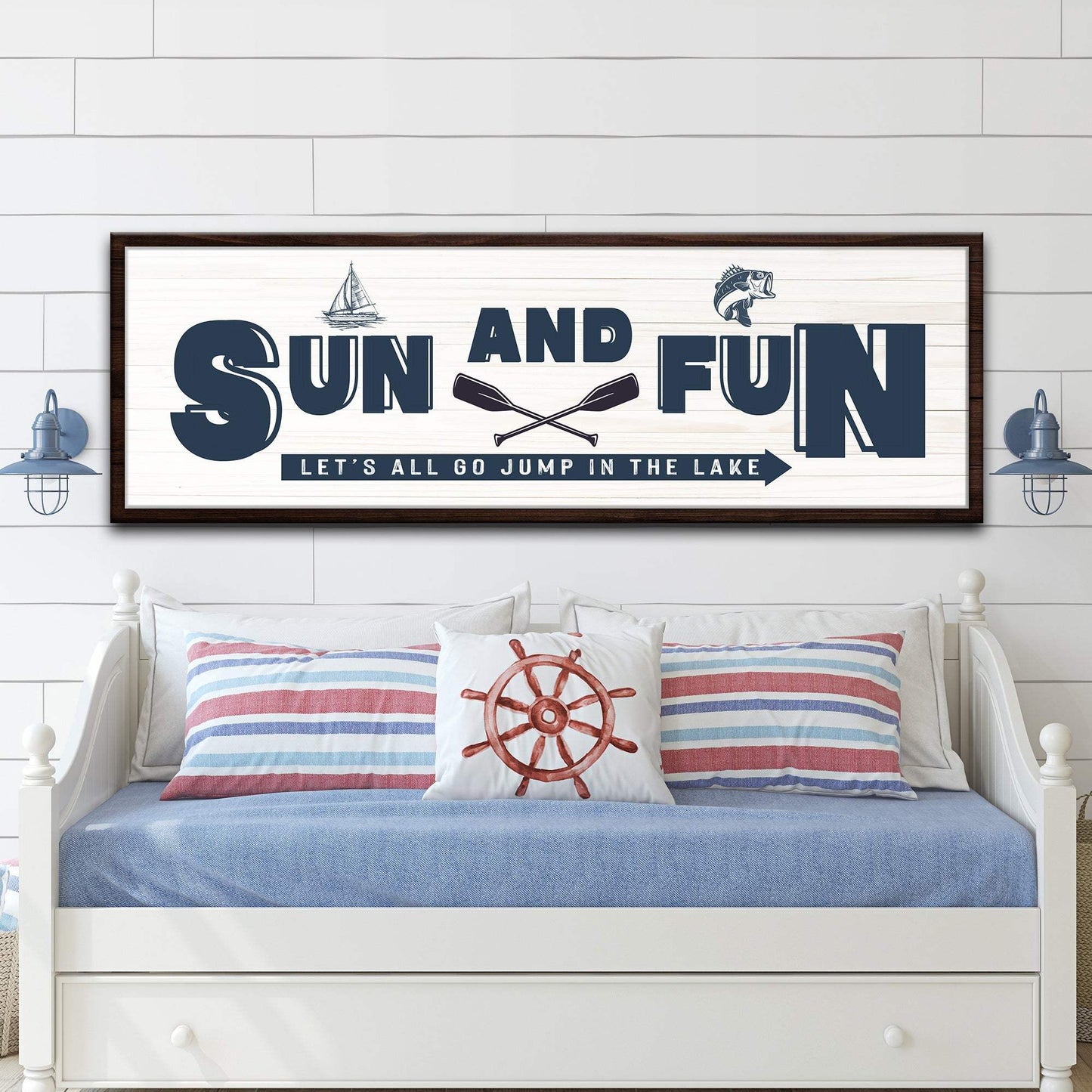 Sun And Fun Sign - Tailored Canvases - Flyclothing LLC