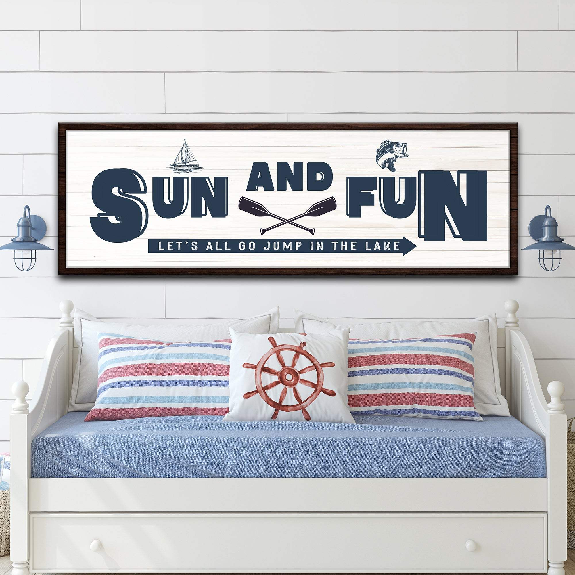 Sun And Fun Sign - Tailored Canvases - Flyclothing LLC