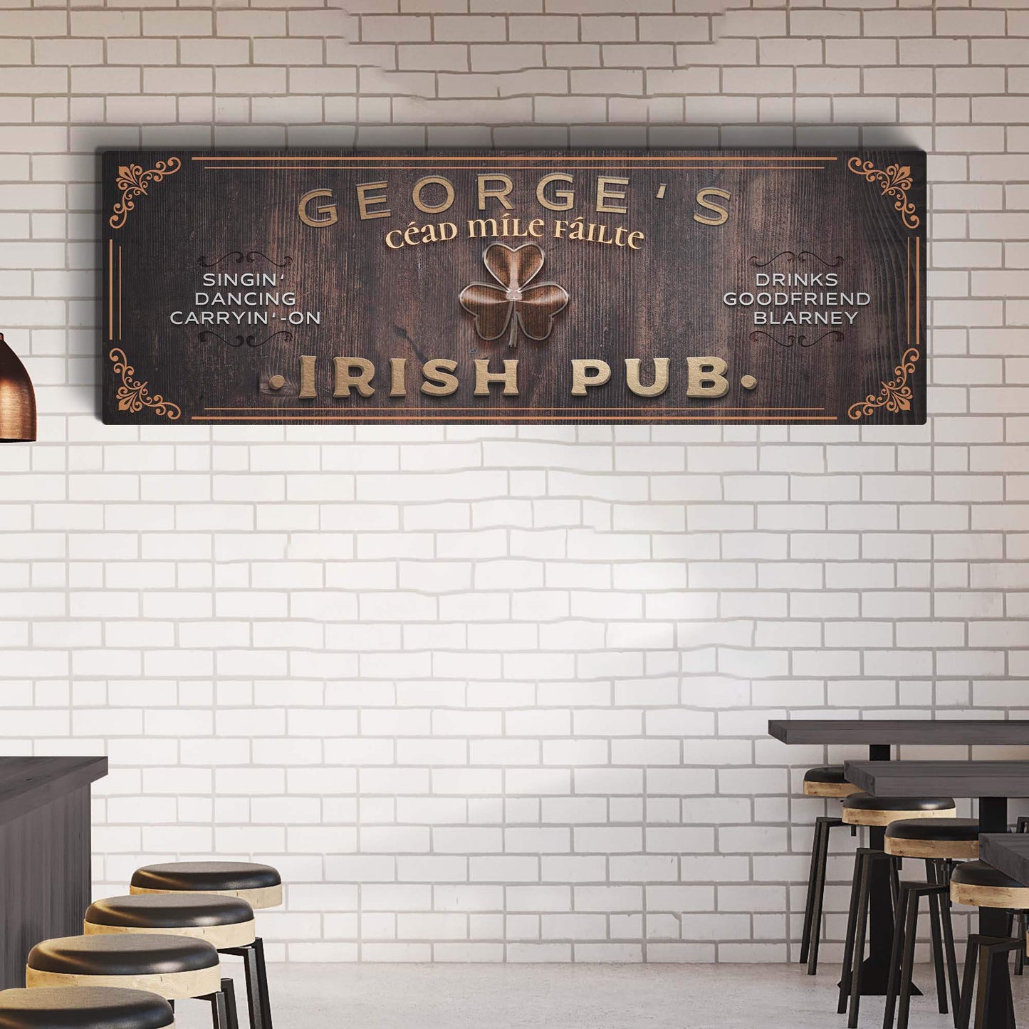 Irish Pub Sign - Tailored Canvases - Flyclothing LLC