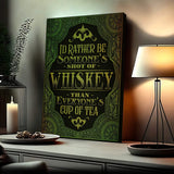 Whiskey Sign - Tailored Canvases - Flyclothing LLC