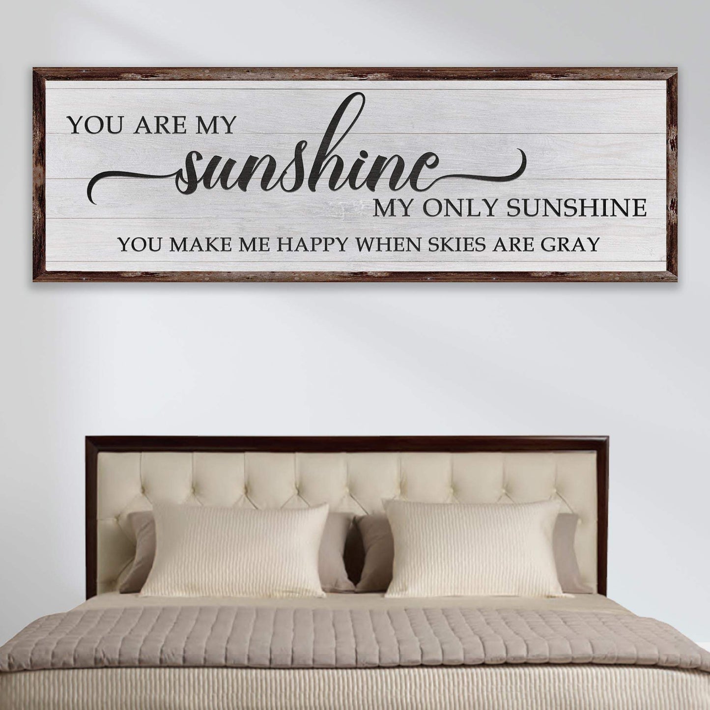 You Are My Sunshine Sign IV - Tailored Canvases - Flyclothing LLC