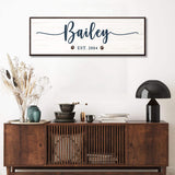 Pet Name Sign II - Tailored Canvases - Flyclothing LLC
