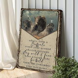 Advice From A Buffalo Sign - Tailored Canvases - Flyclothing LLC
