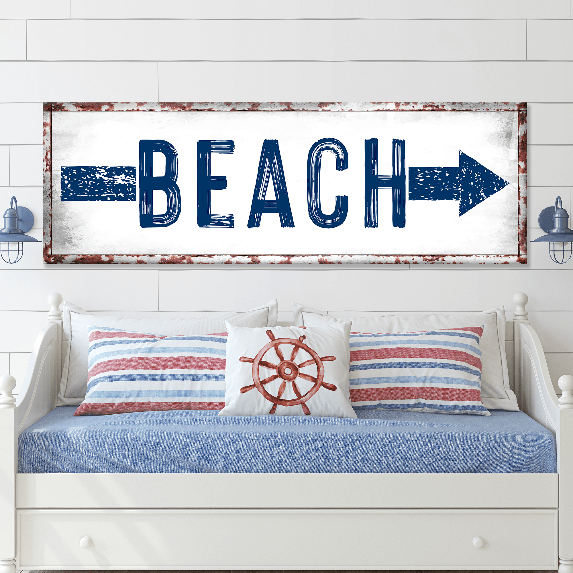 Beach Arrow Sign - Tailored Canvases - Flyclothing LLC
