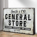 General Store Sign - Tailored Canvases - Flyclothing LLC