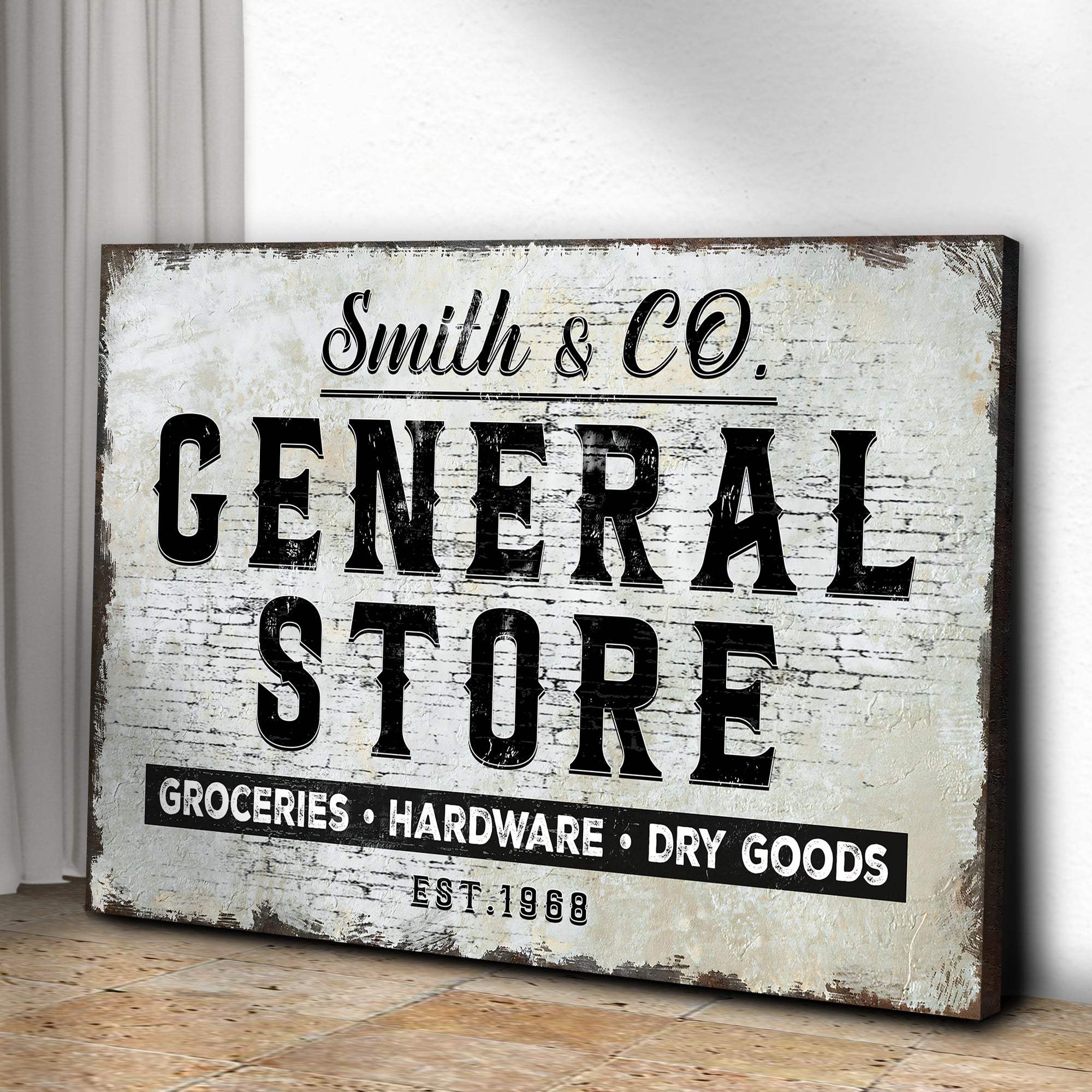 General Store Sign - Tailored Canvases - Flyclothing LLC