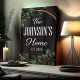 Family Home Sign II - Tailored Canvases - Flyclothing LLC