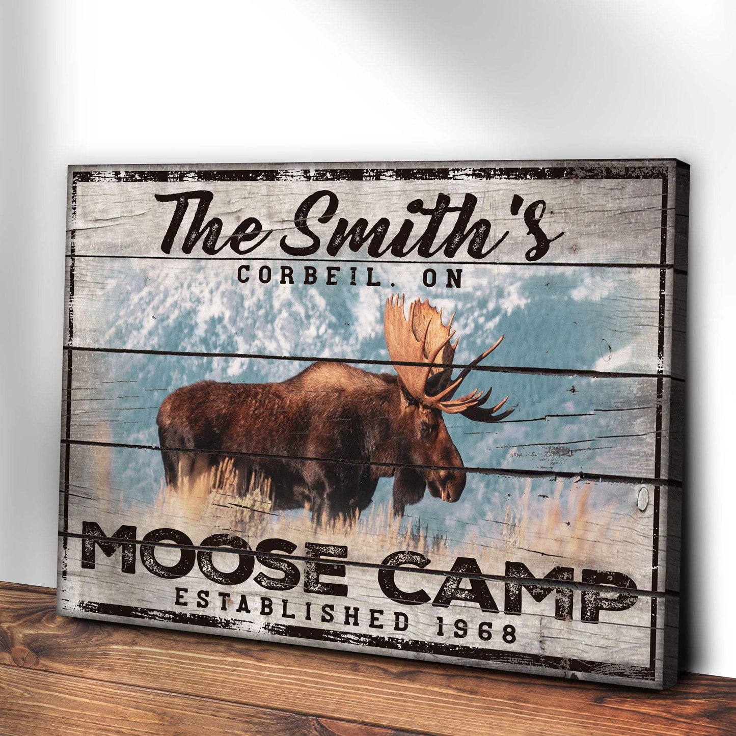 Moose Camp Sign - Tailored Canvases - Flyclothing LLC