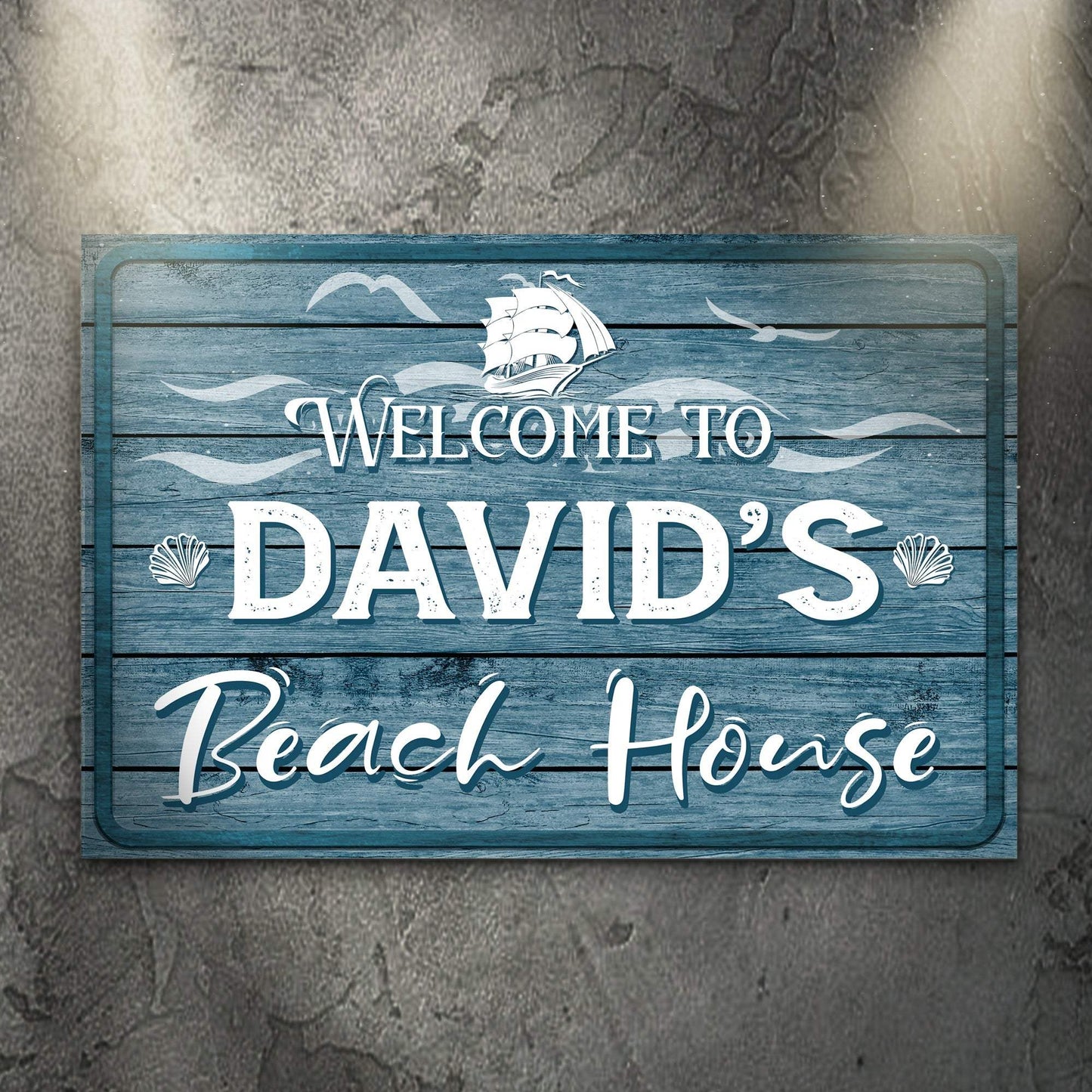 Beach House Welcome Sign - Tailored Canvases - Flyclothing LLC