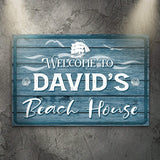 Beach House Welcome Sign - Tailored Canvases - Flyclothing LLC