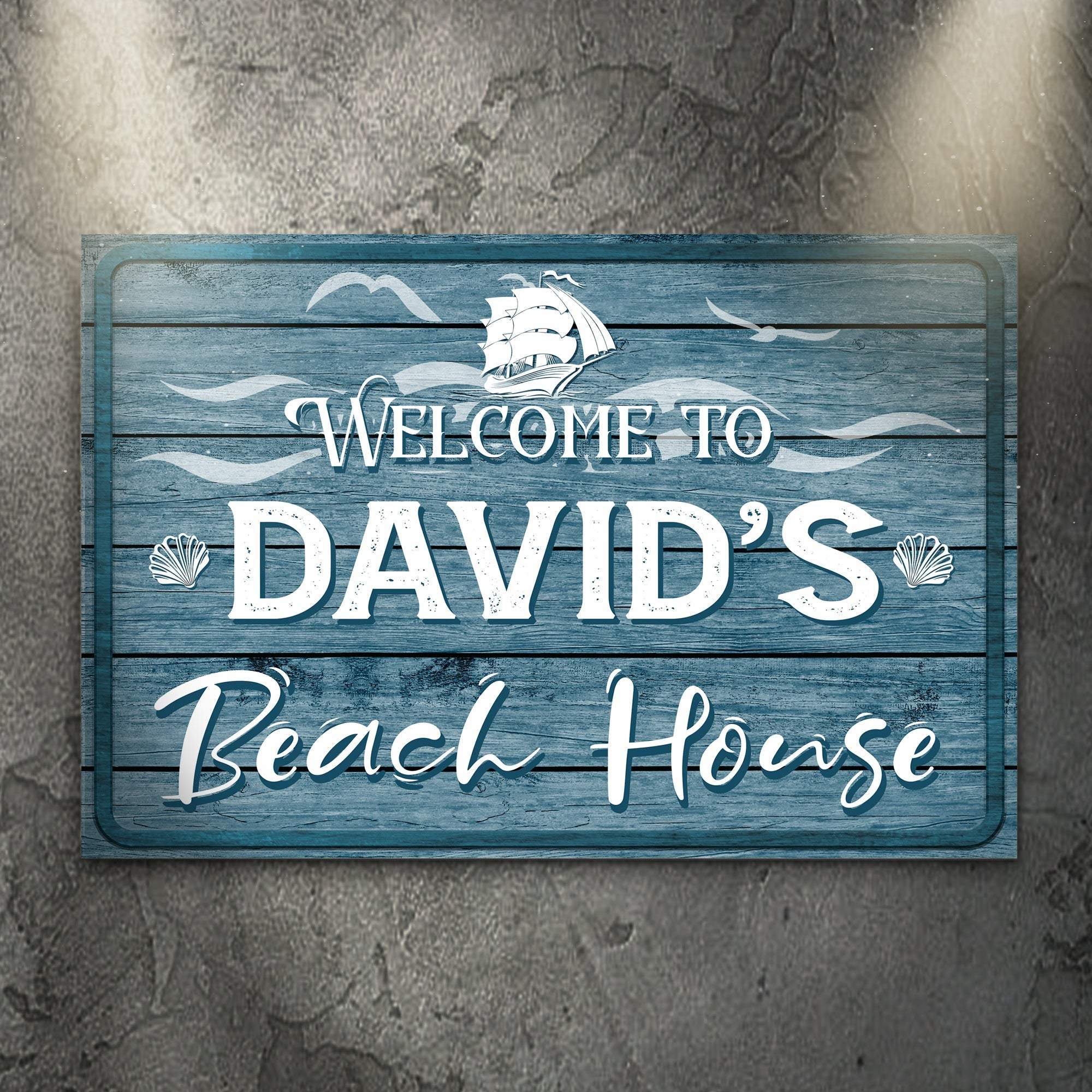 Beach House Welcome Sign - Tailored Canvases - Flyclothing LLC