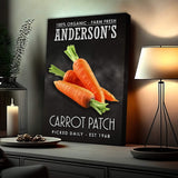 100% Organic Carrot Patch Sign - Tailored Canvases - Flyclothing LLC