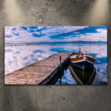 Boat Seascape Canvas Wall Art - Tailored Canvases - Flyclothing LLC