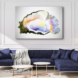 Oyster Watercolor Canvas Wall Art - Tailored Canvases - Flyclothing LLC