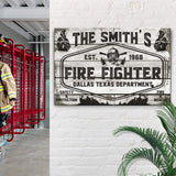 Fire & Rescue Fire Fighter Sign - Tailored Canvases - Flyclothing LLC