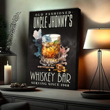 Old Fashioned Whiskey Bar Sign - Tailored Canvases - Flyclothing LLC