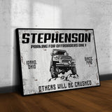 Parking For Offroaders Only Jeep Sign - Tailored Canvases - Flyclothing LLC