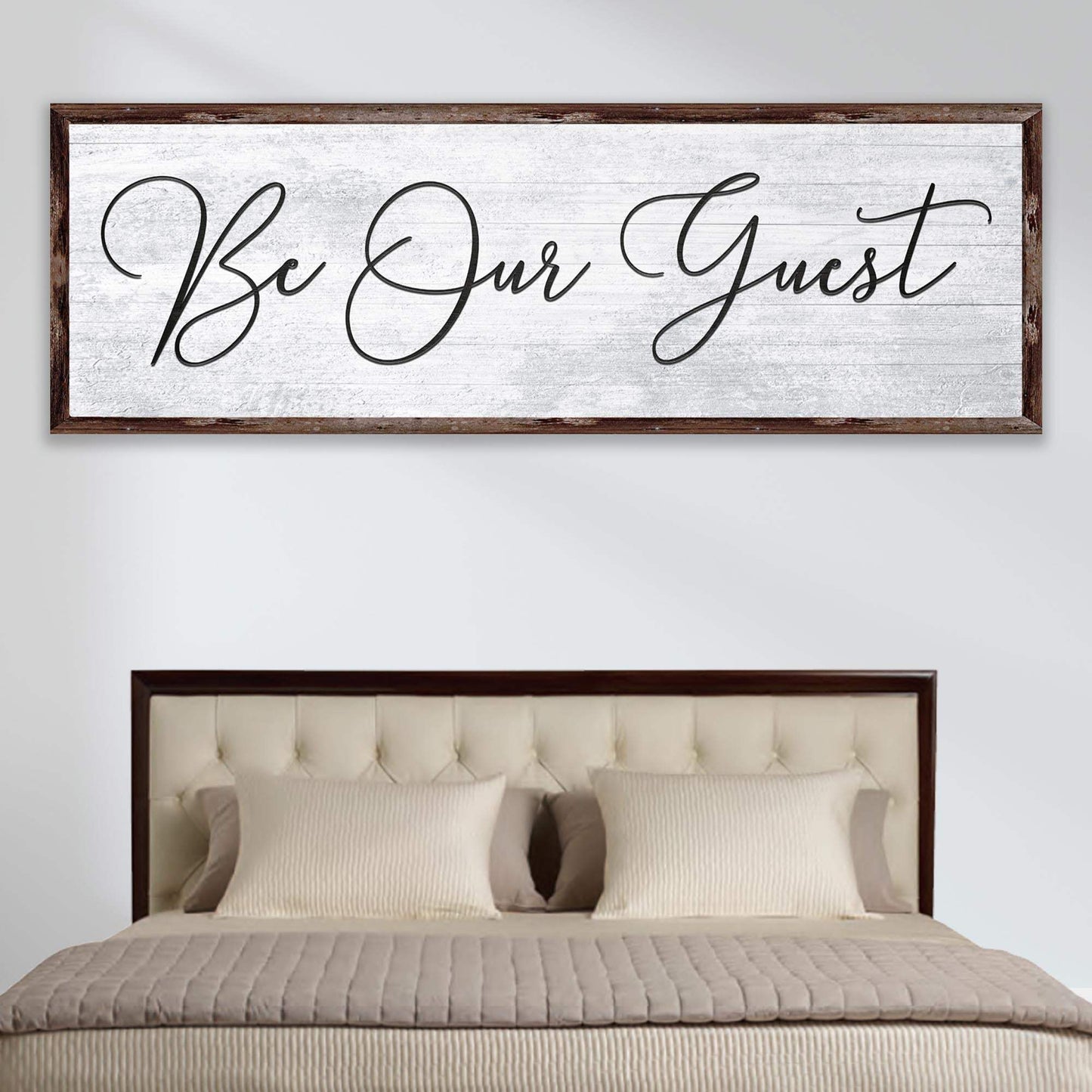 Be Our Guest Sign IV - Tailored Canvases - Flyclothing LLC