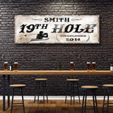 19th Hole Sign - Tailored Canvases - Flyclothing LLC