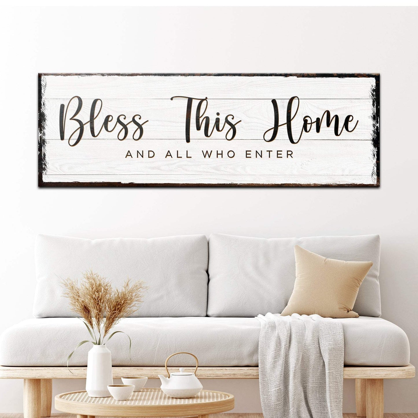 Bless This Home Sign - Tailored Canvases - Flyclothing LLC
