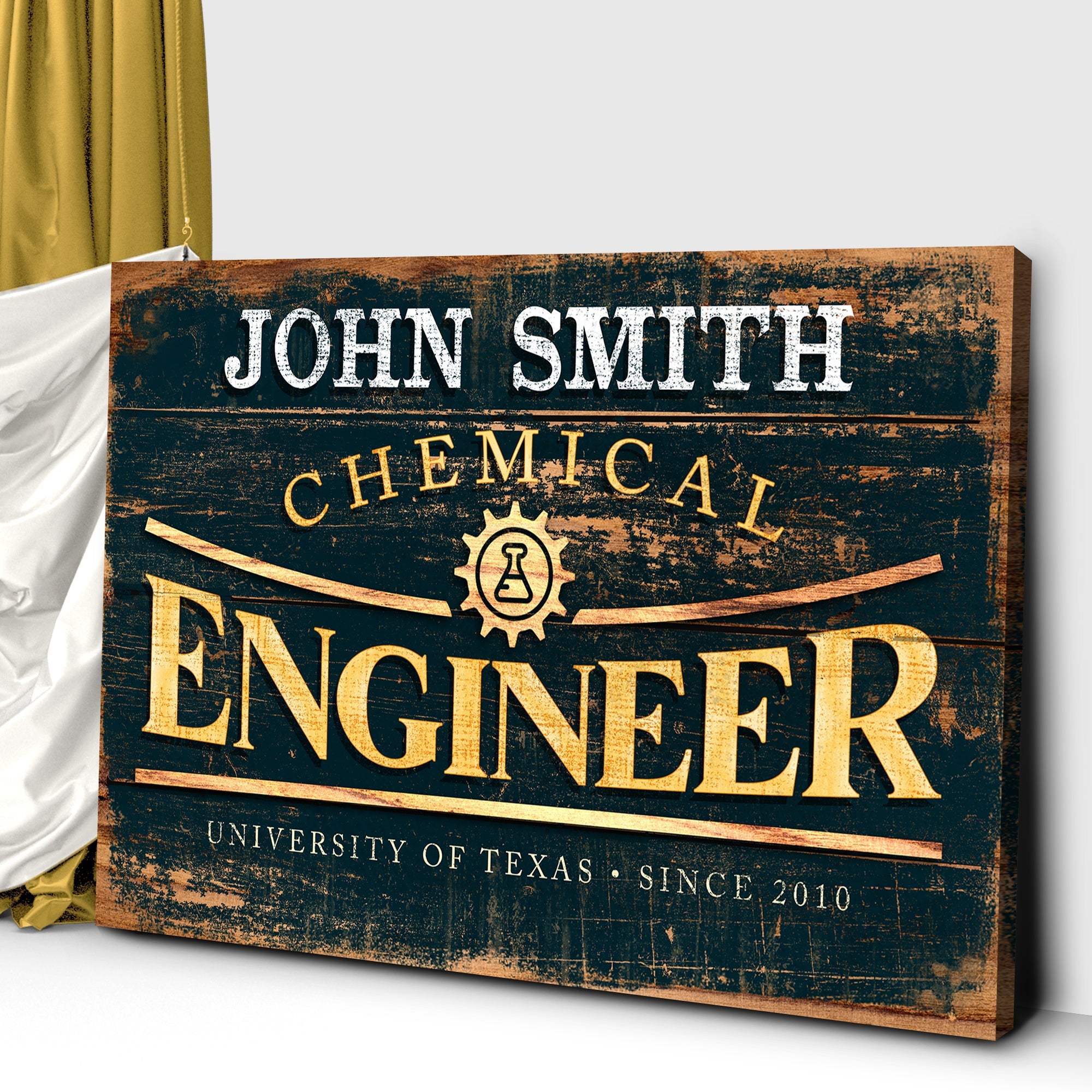 Chemical Engineer Sign - Tailored Canvases - Flyclothing LLC