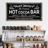 Family Recipe Old Fashioned Hot Cocoa Sign II - Tailored Canvases - Flyclothing LLC