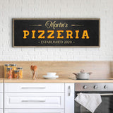 Wood Pizzeria Sign - Tailored Canvases - Flyclothing LLC