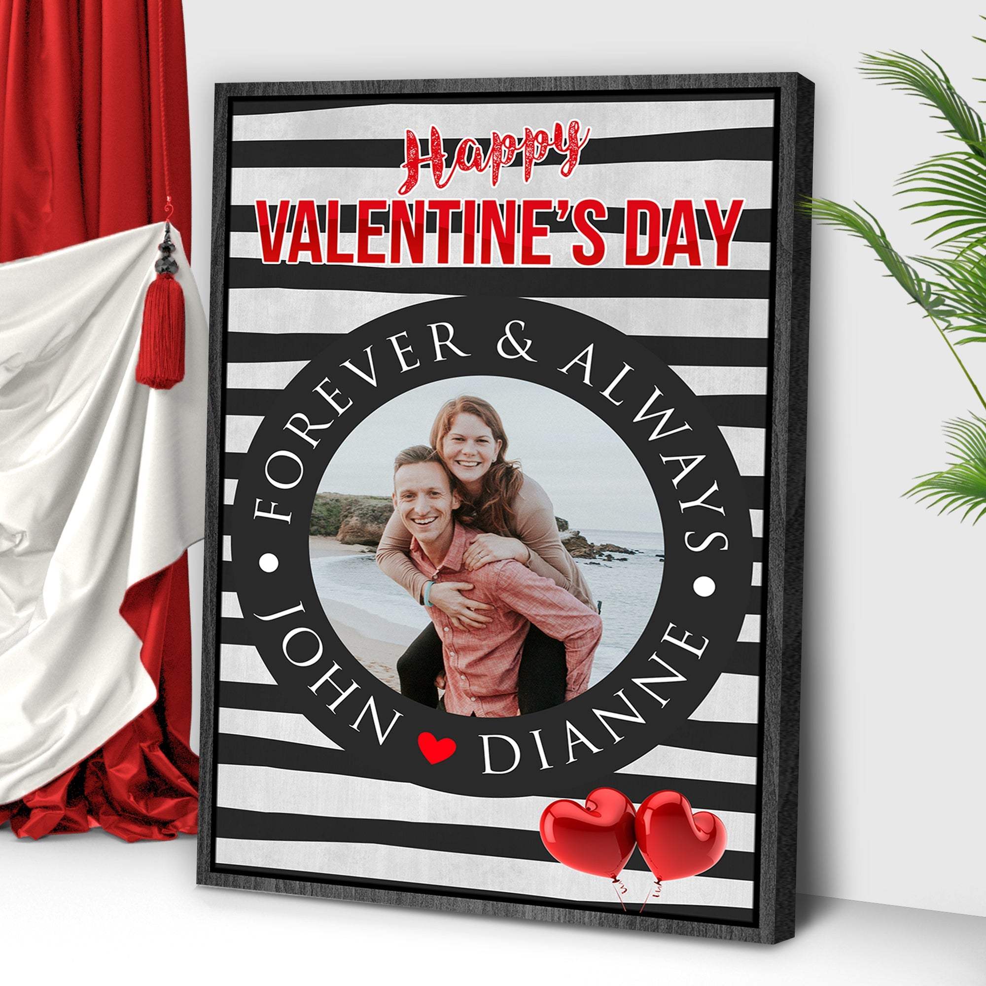 Forever And Always Modern Sign - Tailored Canvases - Flyclothing LLC