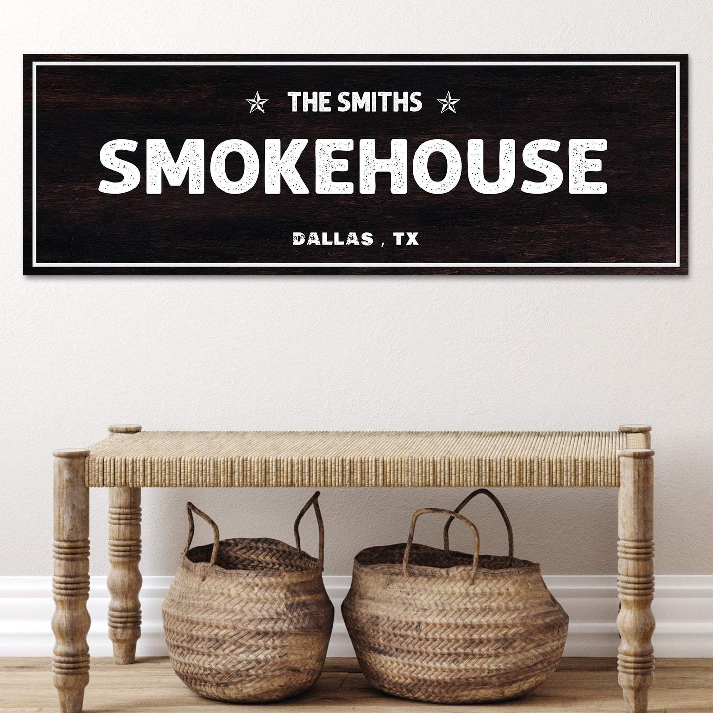 Smokehouse Sign - Tailored Canvases - Flyclothing LLC