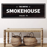 Smokehouse Sign - Tailored Canvases - Flyclothing LLC