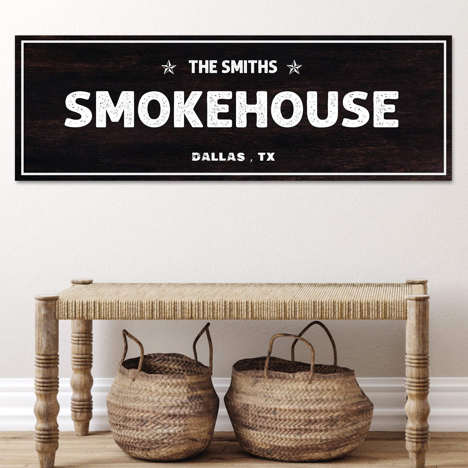 Smokehouse Sign - Tailored Canvases - Flyclothing LLC