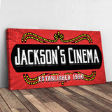 Family Cinema Sign III - Tailored Canvases - Flyclothing LLC