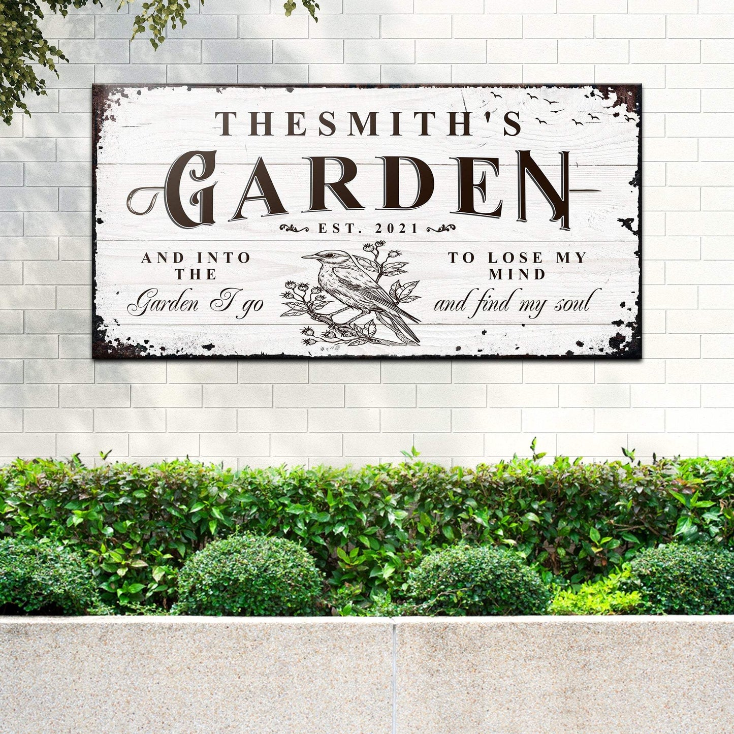 Family Garden Sign - Tailored Canvases - Flyclothing LLC
