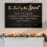 Galatians 5:22-23 - The Fruit Of The Spirit Sign - Tailored Canvases - Flyclothing LLC