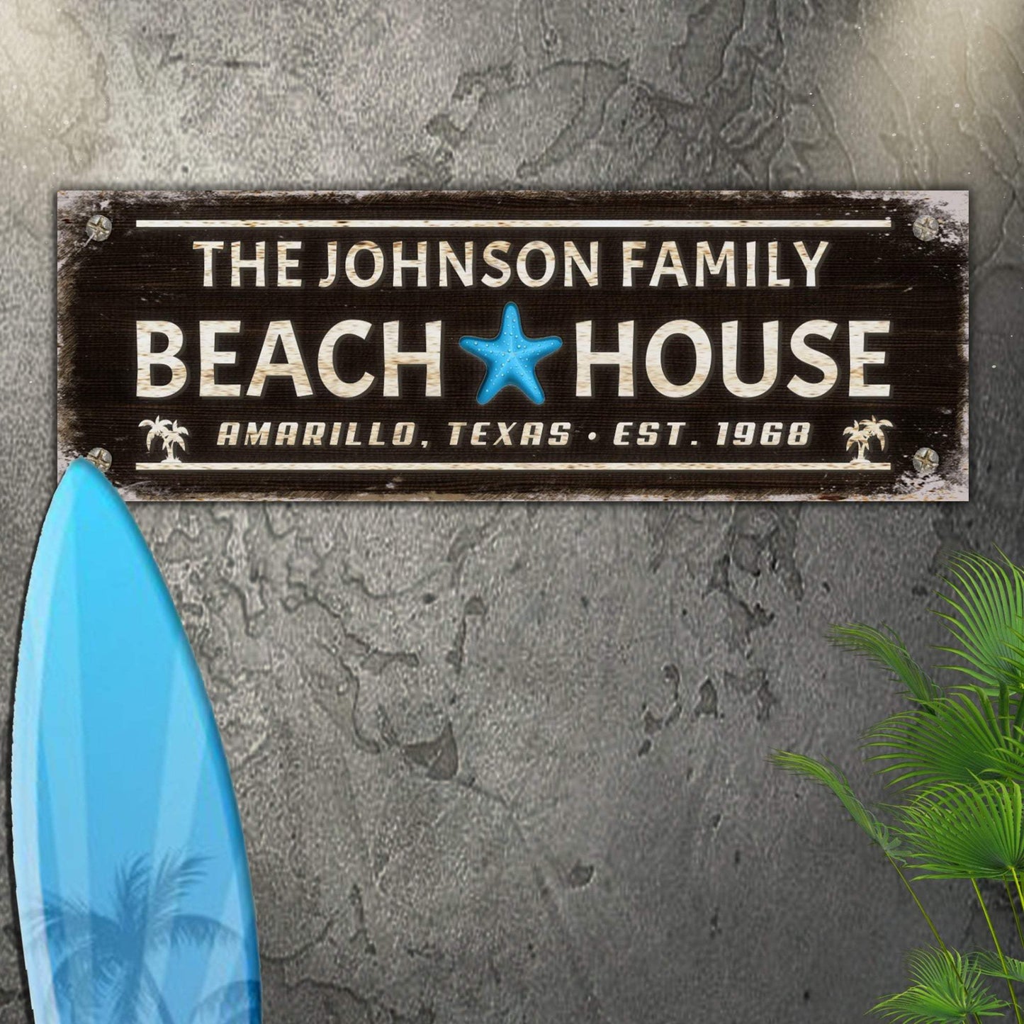 Family Beach House Sign III - Tailored Canvases - Flyclothing LLC