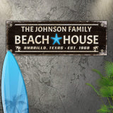 Family Beach House Sign III - Tailored Canvases - Flyclothing LLC