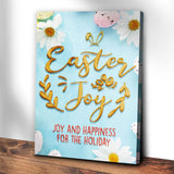 Easter Joy Sign - Tailored Canvases - Flyclothing LLC
