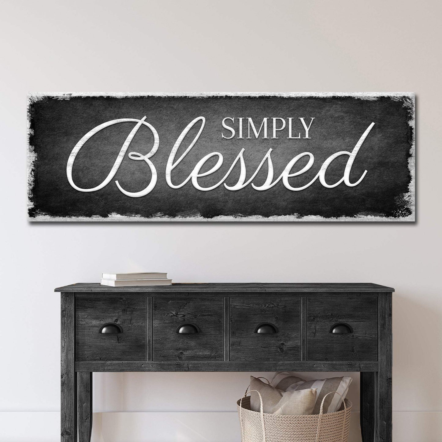 Simply Blessed Sign - Tailored Canvases - Flyclothing LLC