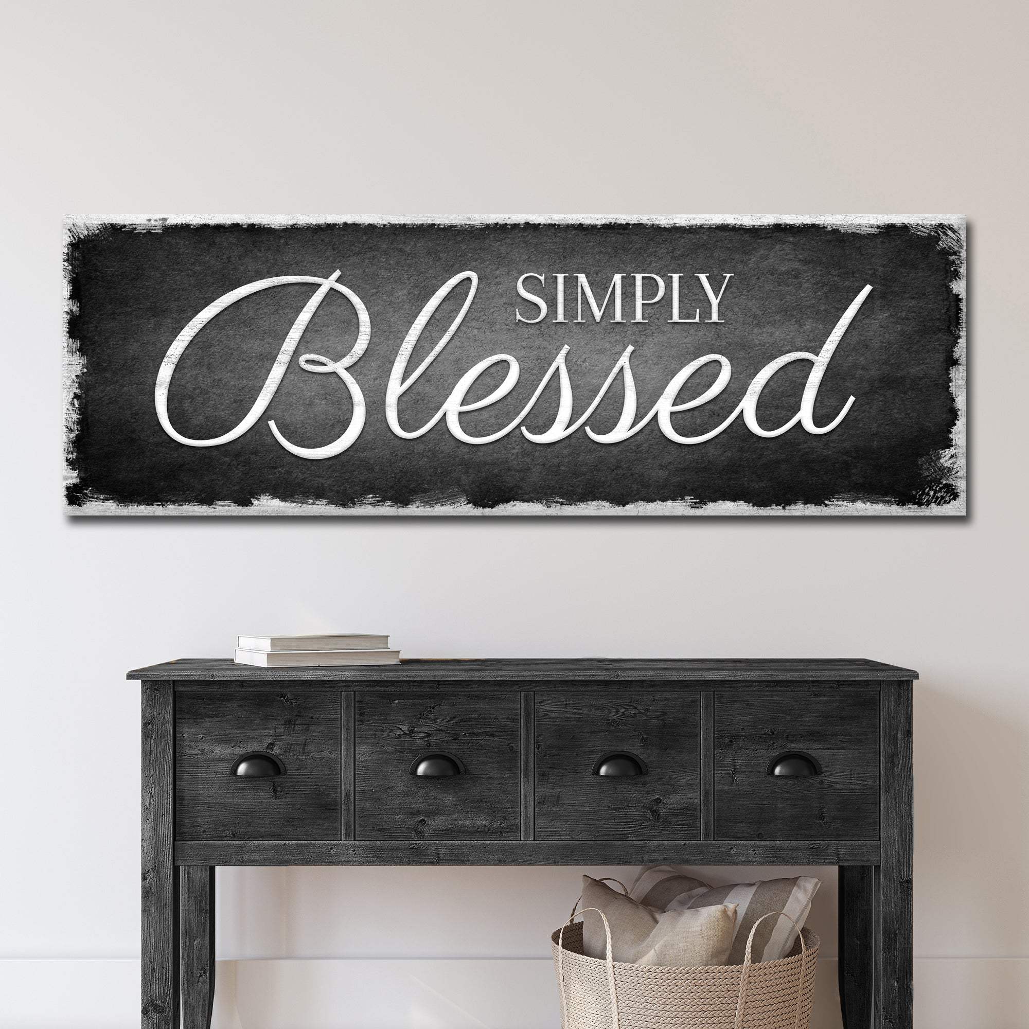 Simply Blessed Sign - Tailored Canvases - Flyclothing LLC