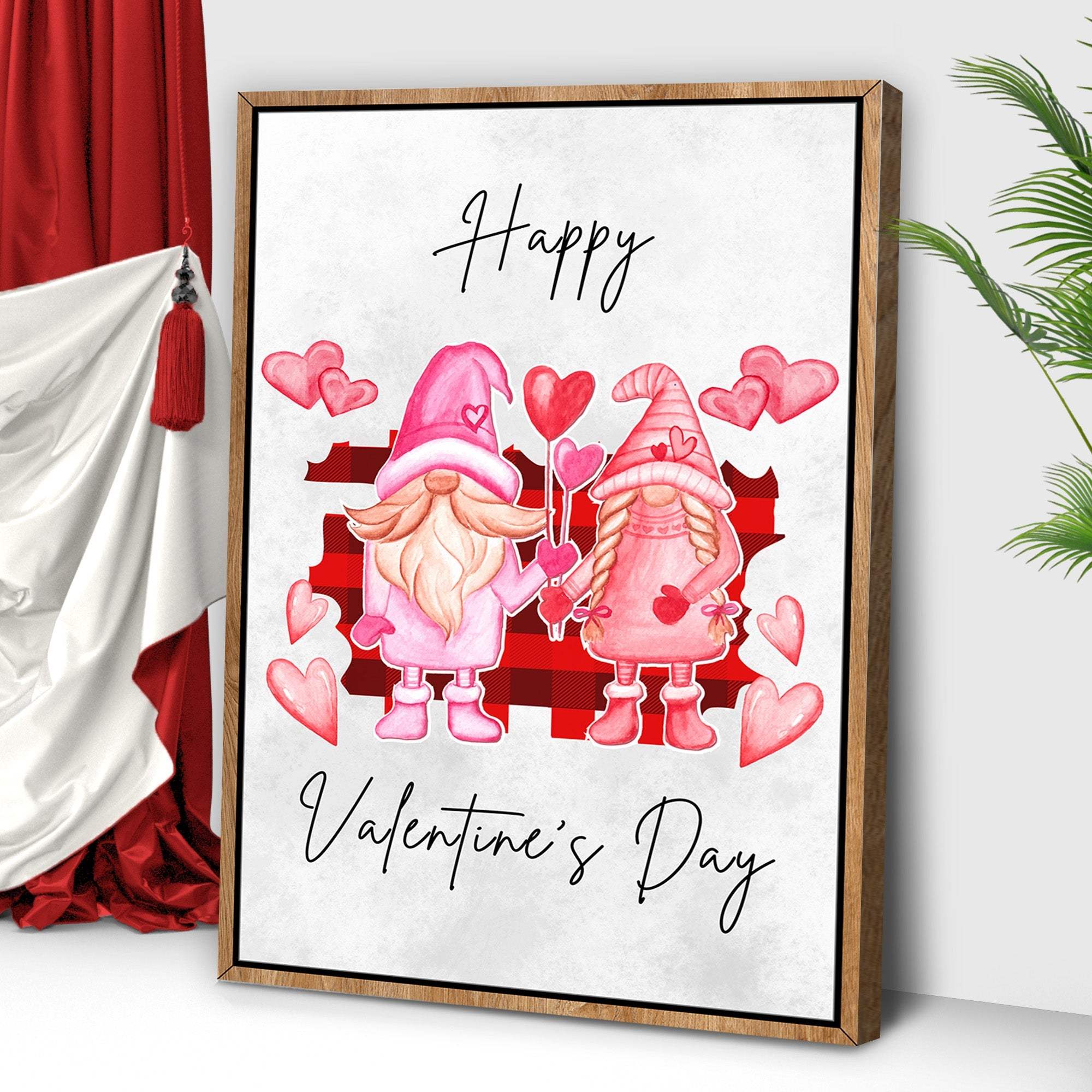 Valentine's Gnomes Sign - Tailored Canvases - Flyclothing LLC