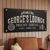 Proudly Serving Lounge Sign - Tailored Canvases - Flyclothing LLC