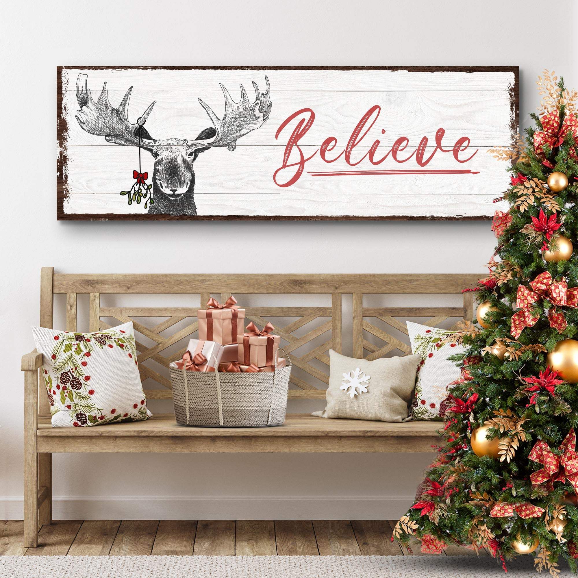 Believe Sign III - Tailored Canvases - Flyclothing LLC